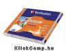 DVD-R lemez, nyomtatható, matt, ID, 4,7GB, 16x, normál tok, VERBATIM