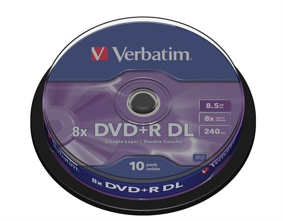 Eladó DVDPlusR lemez, kétrétegű, 8,5GB, 8x, hengeren, VERBATIM "Double Layer" - olcsó, Új Eladó - Miskolc ( Borsod-Abaúj-Zemplén ) fotó