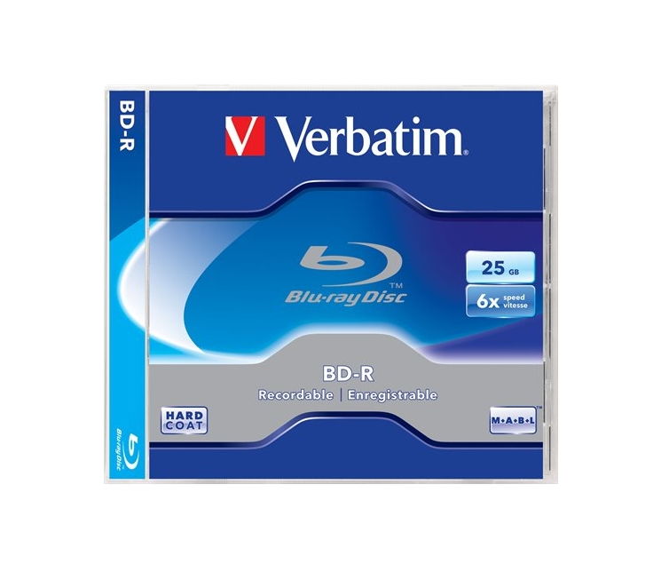 Eladó BD-R BluRay lemez, SL, 25GB, 6x, normál tok, VERBATIM - olcsó, Új Eladó - Miskolc ( Borsod-Abaúj-Zemplén ) fotó