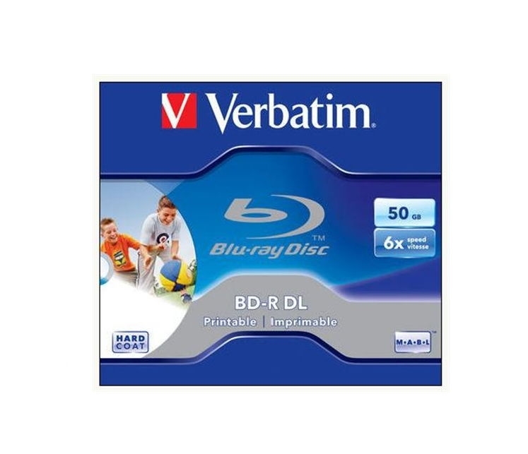 Eladó BD-R BluRay lemez, kétrétegű, nyomtatható, 50GB, 6x, normál tok, VERBATIM - olcsó, Új Eladó - Miskolc ( Borsod-Abaúj-Zemplén ) fotó