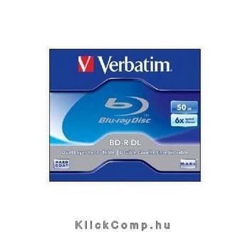 Eladó BD-R BluRay lemez, kétrétegű, 50GB, 6x, normál tok, VERBATIM - olcsó, Új Eladó - Miskolc ( Borsod-Abaúj-Zemplén ) fotó