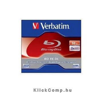 Eladó Már csak volt!!! BD-RE BluRay lemez, kétrétegű, újraírható, 50GB, 2x, normál tok, VERBATIM - olcsó, Új Eladó Már csak volt!!! - Miskolc ( Borsod-Abaúj-Zemplén ) fotó