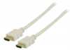 Eladó Már csak volt!!! HDMI kábel 1.4 HDMI csatlakozó HDMI csatlakozó 2m fehér - olcsó, Új Eladó Már csak volt!!! - Miskolc ( Borsod-Abaúj-Zemplén ) fotó 1