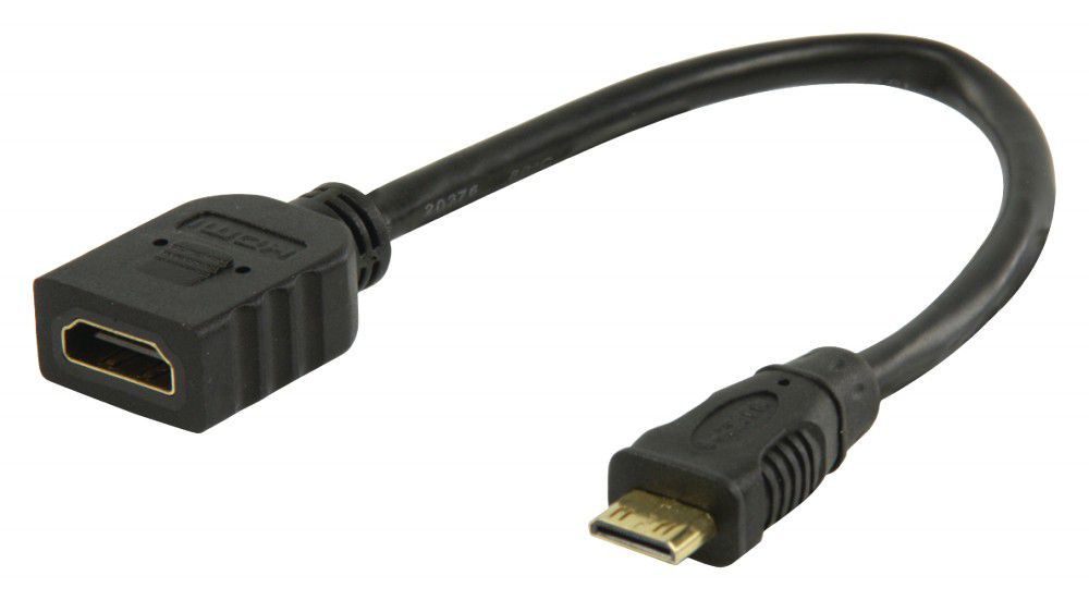Eladó Már csak volt!!! HDMI kábel 1.4 HDMI mini csatlakozó HDMI bemenet 0,20m fekete - olcsó, Új Eladó Már csak volt!!! - Miskolc ( Borsod-Abaúj-Zemplén ) fotó