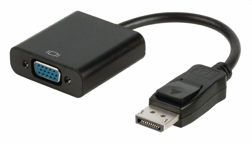 Eladó Már csak volt!!! DisplayPort Kábel DisplayPort Dugó - VGA Aljzat 0.20 m Fekete - olcsó, Új Eladó Már csak volt!!! - Miskolc ( Borsod-Abaúj-Zemplén ) fotó