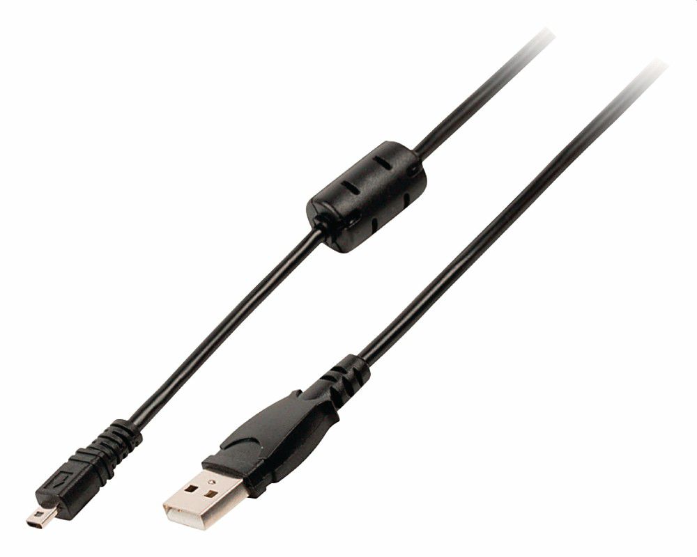 Eladó Már csak volt!!! Fényképezőgép-adatkábel: USB 2.0 A apa – 14 tűs Fuji-csatlakozó apa, 2,00 m, fek - olcsó, Új Eladó Már csak volt!!! - Miskolc ( Borsod-Abaúj-Zemplén ) fotó