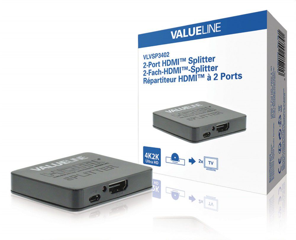 Eladó Már csak volt!!! HDMI Elosztó 2-Port Fekete - olcsó, Új Eladó Már csak volt!!! - Miskolc ( Borsod-Abaúj-Zemplén ) fotó