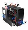 Eladó Már csak volt!!! Számítógépház THERMALTAKE V4 Black Edition fekete ház - olcsó, Új Eladó Már csak volt!!! - Miskolc ( Borsod-Abaúj-Zemplén ) fotó 1