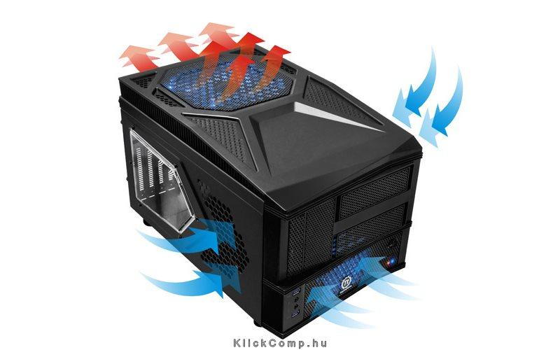 Eladó Már csak volt!!! Számítógépház Fekete ablakos Lanbox ház THERMALTAKE Armor A30i - olcsó, Új Eladó Már csak volt!!! - Miskolc ( Borsod-Abaúj-Zemplén ) fotó