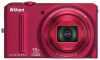 Eladó Már csak volt!!! Nikon Coolpix S9100 piros 12MP digitális fényképezőgép - olcsó, Új Eladó Már csak volt!!! - Miskolc ( Borsod-Abaúj-Zemplén ) fotó 2