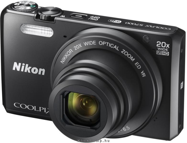Eladó Már csak volt!!! Nikon Coolpix S7000 Fekete digitális fényképezőgép - olcsó, Új Eladó Már csak volt!!! - Miskolc ( Borsod-Abaúj-Zemplén ) fotó