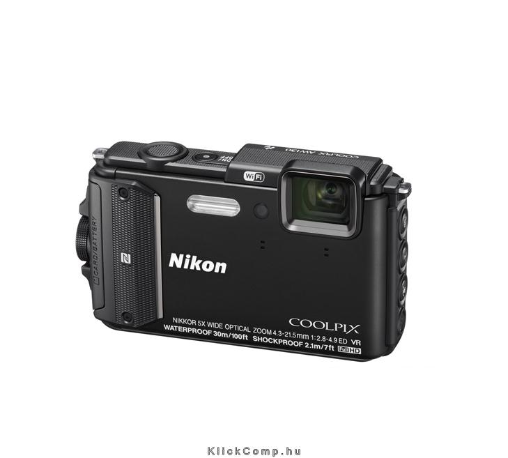 Eladó Már csak volt!!! Fényképezőgép Nikon Coolpix AW130 Fekete digitális - olcsó, Új Eladó Már csak volt!!! - Miskolc ( Borsod-Abaúj-Zemplén ) fotó