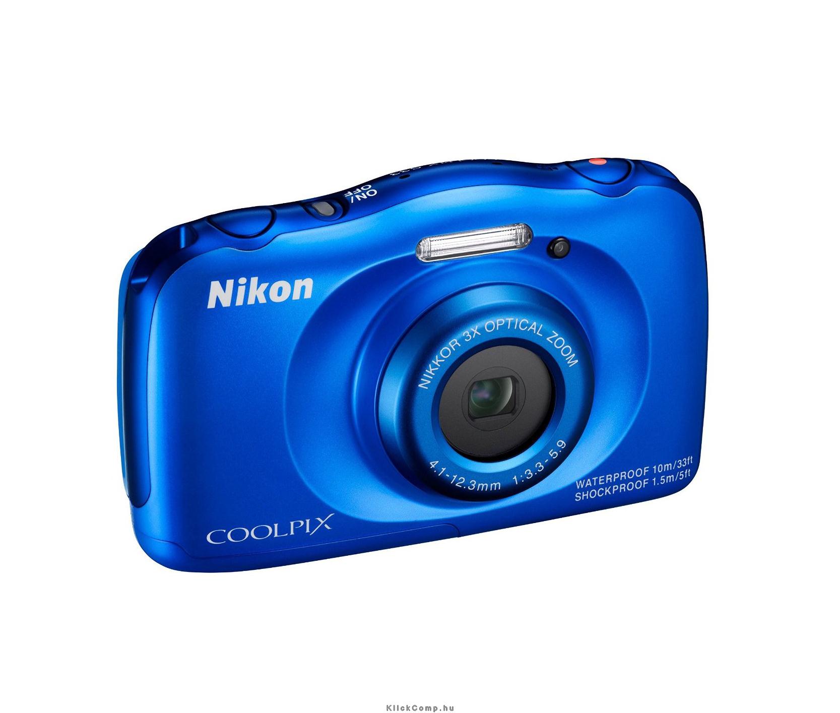 Eladó Már csak volt!!! Fényképezőgép Nikon Coolpix S33 Kék digitális - olcsó, Új Eladó Már csak volt!!! - Miskolc ( Borsod-Abaúj-Zemplén ) fotó