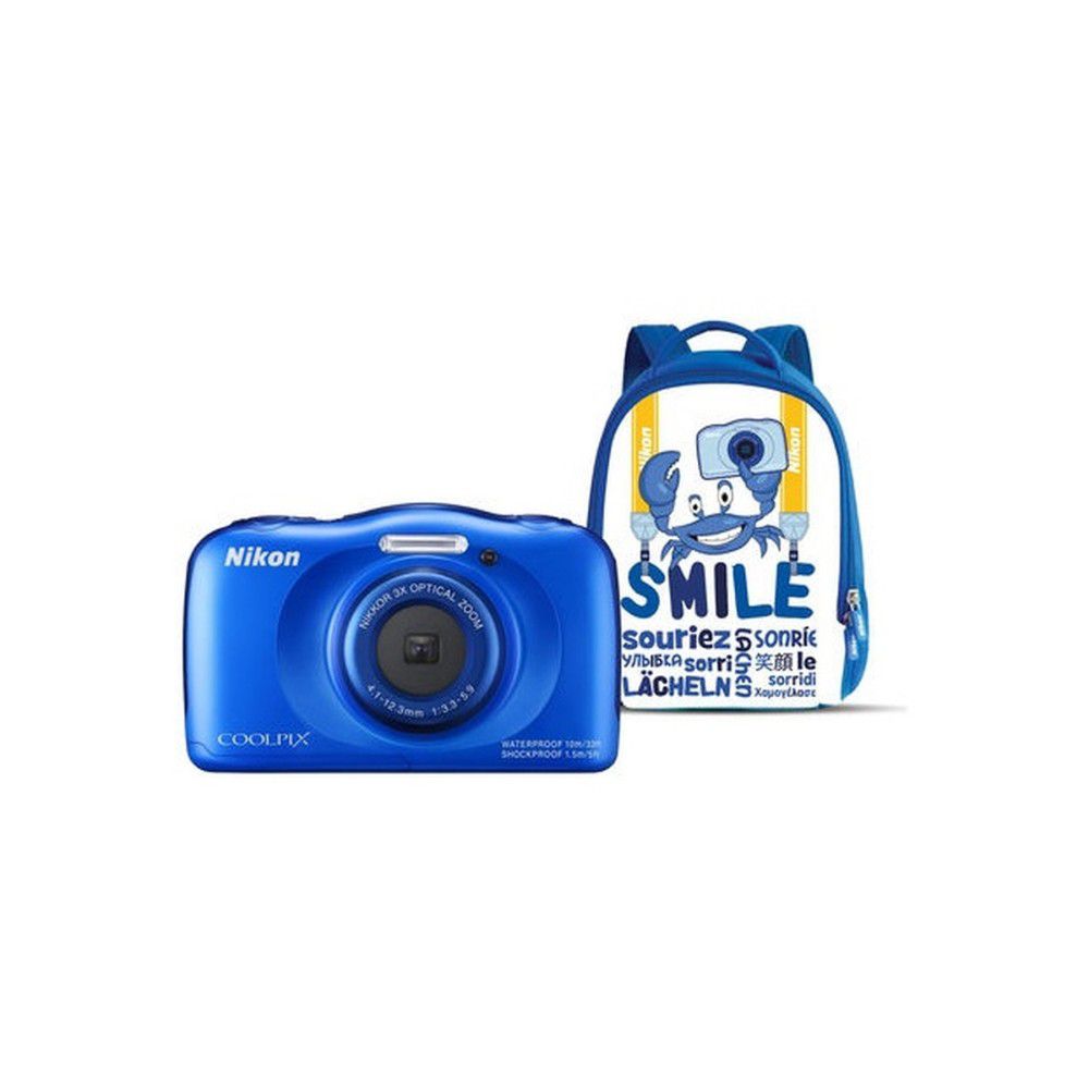 Eladó Már csak volt!!! Digitális fényképezőgép Nikon Coolpix S33 Kék hátizsák Kit - olcsó, Új Eladó Már csak volt!!! - Miskolc ( Borsod-Abaúj-Zemplén ) fotó