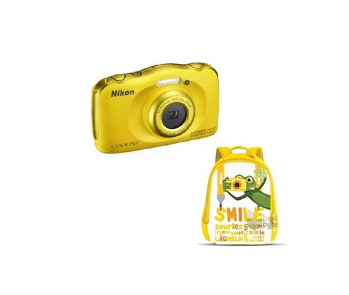 Eladó Már csak volt!!! Digitális fényképezőgép Nikon Coolpix S33 Sárga hátizsák Kit - olcsó, Új Eladó Már csak volt!!! - Miskolc ( Borsod-Abaúj-Zemplén ) fotó