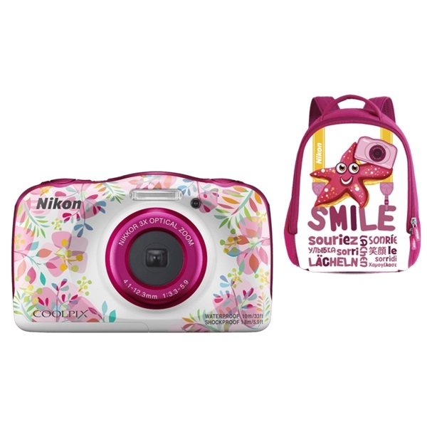 Eladó Már csak volt!!! Nikon Coolpix W150 virágos digitális fényképezőgép hátizsák kit - olcsó, Új Eladó Már csak volt!!! - Miskolc ( Borsod-Abaúj-Zemplén ) fotó