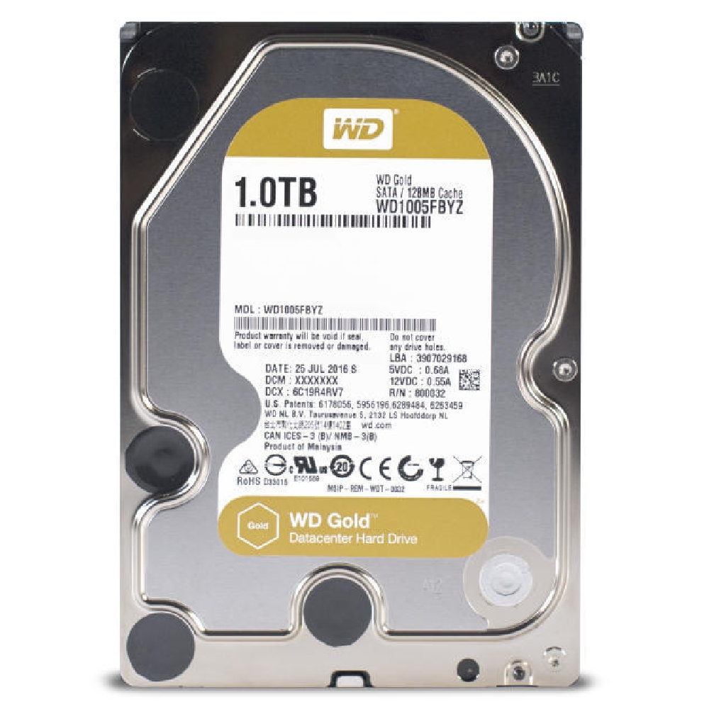 Eladó 1TB 3,5" HDD SATA3 7200RPM Western Digital Gold - olcsó, Új Eladó - Miskolc ( Borsod-Abaúj-Zemplén ) fotó