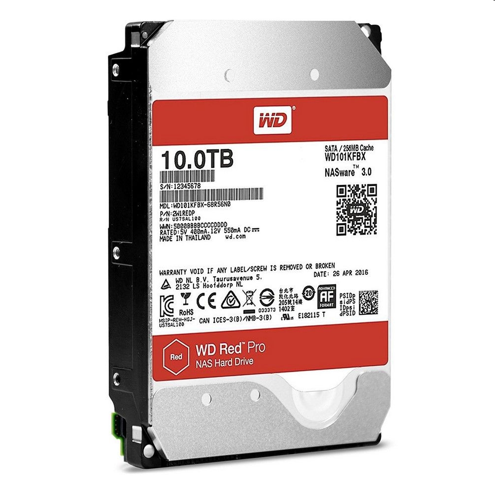 Eladó Már csak volt!!! 10TB 3,5" HDD SATA3 Western Digital RED PRO winchester 5 év - olcsó, Új Eladó Már csak volt!!! - Miskolc ( Borsod-Abaúj-Zemplén ) fotó