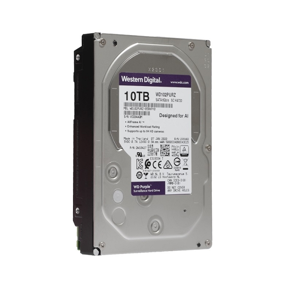 Eladó Már csak volt!!! 10TB 3.5" HDD SATA 6Gb s 7200RPM Western Digital 256MB WD Purple - olcsó, Új Eladó Már csak volt!!! - Miskolc ( Borsod-Abaúj-Zemplén ) fotó