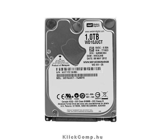 Eladó Már csak volt!!! 1TB 2,5" laptop HDD 5400rpm, 16 MB puffer, SATA-300 AV Western Digital - olcsó, Új Eladó Már csak volt!!! - Miskolc ( Borsod-Abaúj-Zemplén ) fotó