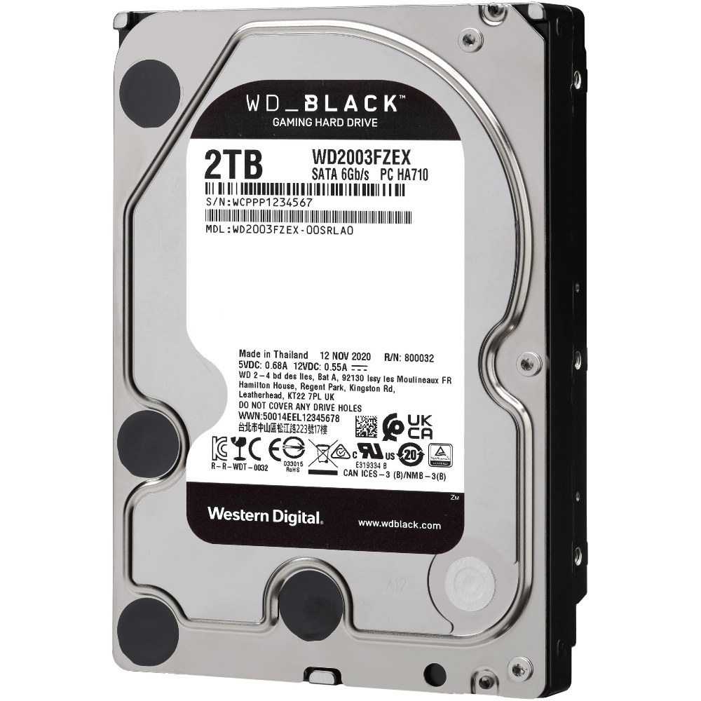 Eladó 2TB 3,5" HDD SATA-600 Desktop Western Digital Black - olcsó, Új Eladó - Miskolc ( Borsod-Abaúj-Zemplén ) fotó