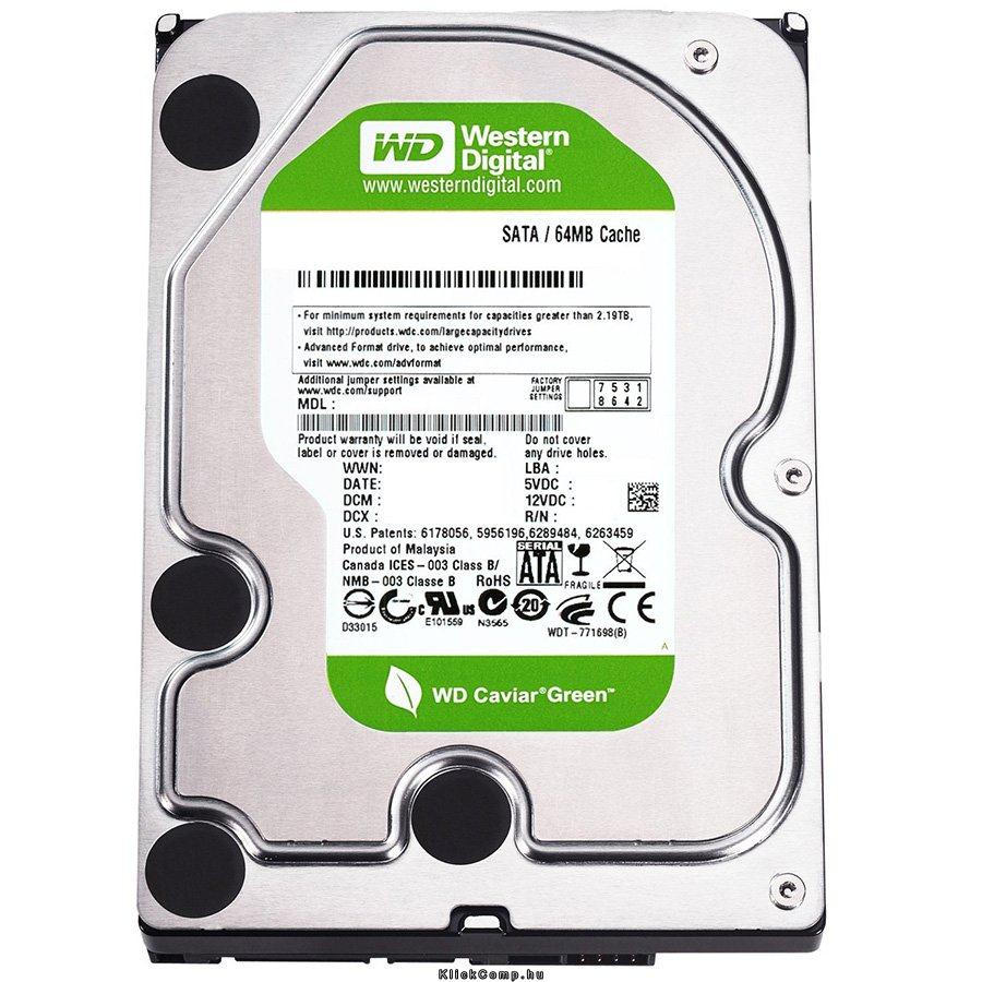 Eladó Már csak volt!!! Western Digital 3,5" 2000GB belső SATAIII 7200RPM 64MB Green Power advanced form - olcsó, Új Eladó Már csak volt!!! - Miskolc ( Borsod-Abaúj-Zemplén ) fotó