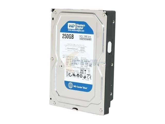 Eladó Már csak volt!!! Western Digital 3,5" 250GB belső SATAIII 7200RPM 16MB Blue Caviar WD2500AAKX win - olcsó, Új Eladó Már csak volt!!! - Miskolc ( Borsod-Abaúj-Zemplén ) fotó