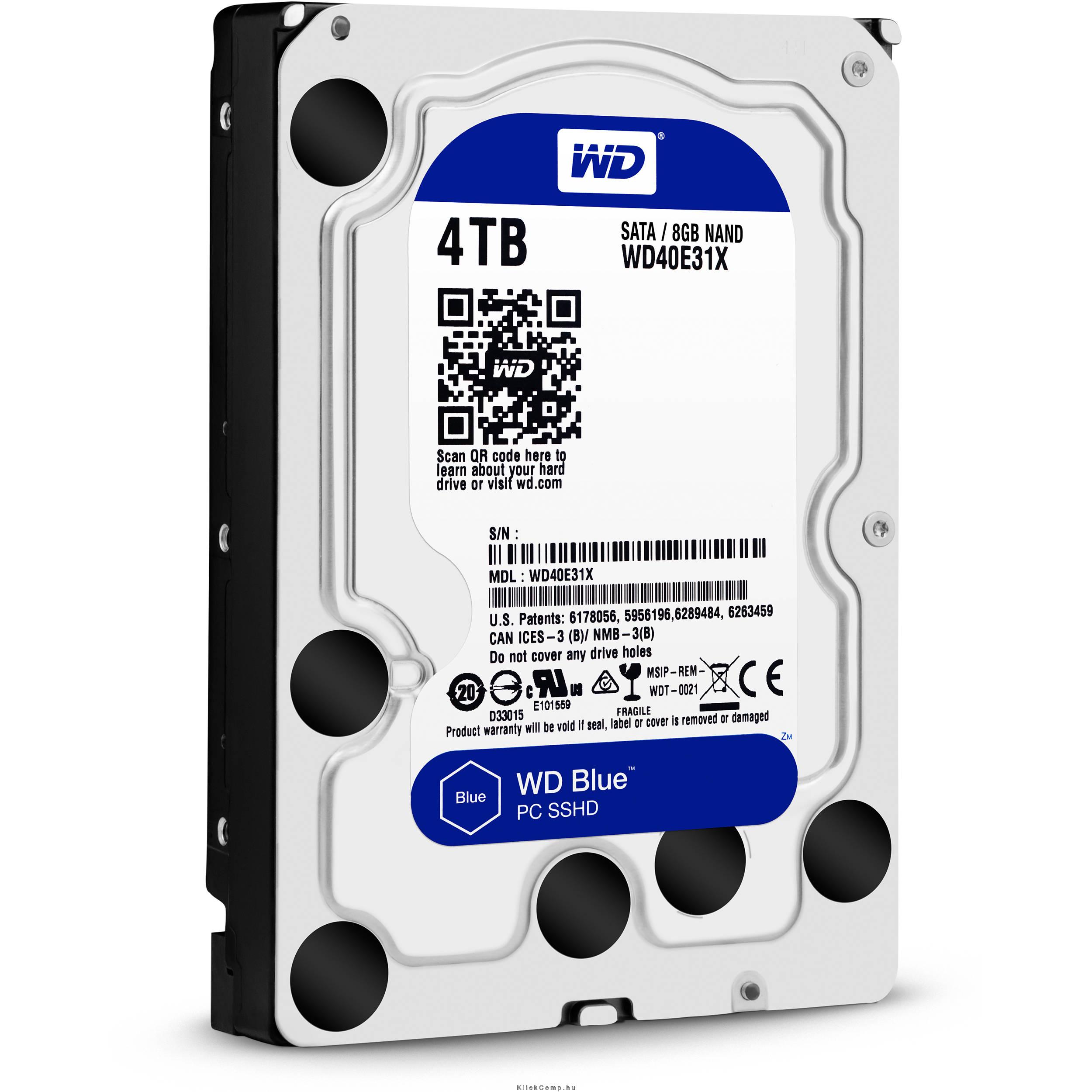 Eladó Már csak volt!!! 4TB 3.5" HDD SSHD SATA 6Gb s WD Blue - olcsó, Új Eladó Már csak volt!!! - Miskolc ( Borsod-Abaúj-Zemplén ) fotó