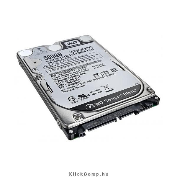 Eladó Már csak volt!!! 500GB 2,5" SATA-600 HDD Notebook Western Digital Black - olcsó, Új Eladó Már csak volt!!! - Miskolc ( Borsod-Abaúj-Zemplén ) fotó