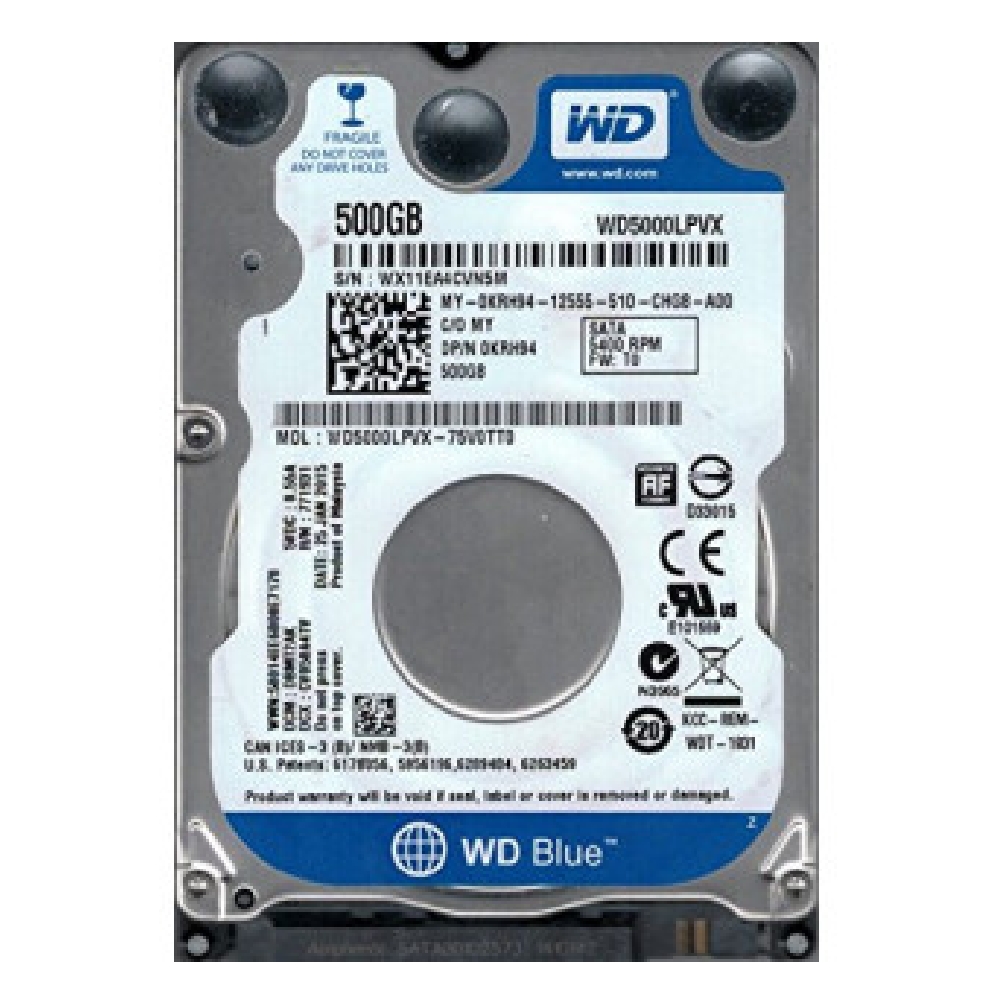 Eladó Már csak volt!!! 500GB 2,5" HDD 5400rpm 16MB Western Digital Scorpio Blue - olcsó, Új Eladó Már csak volt!!! - Miskolc ( Borsod-Abaúj-Zemplén ) fotó