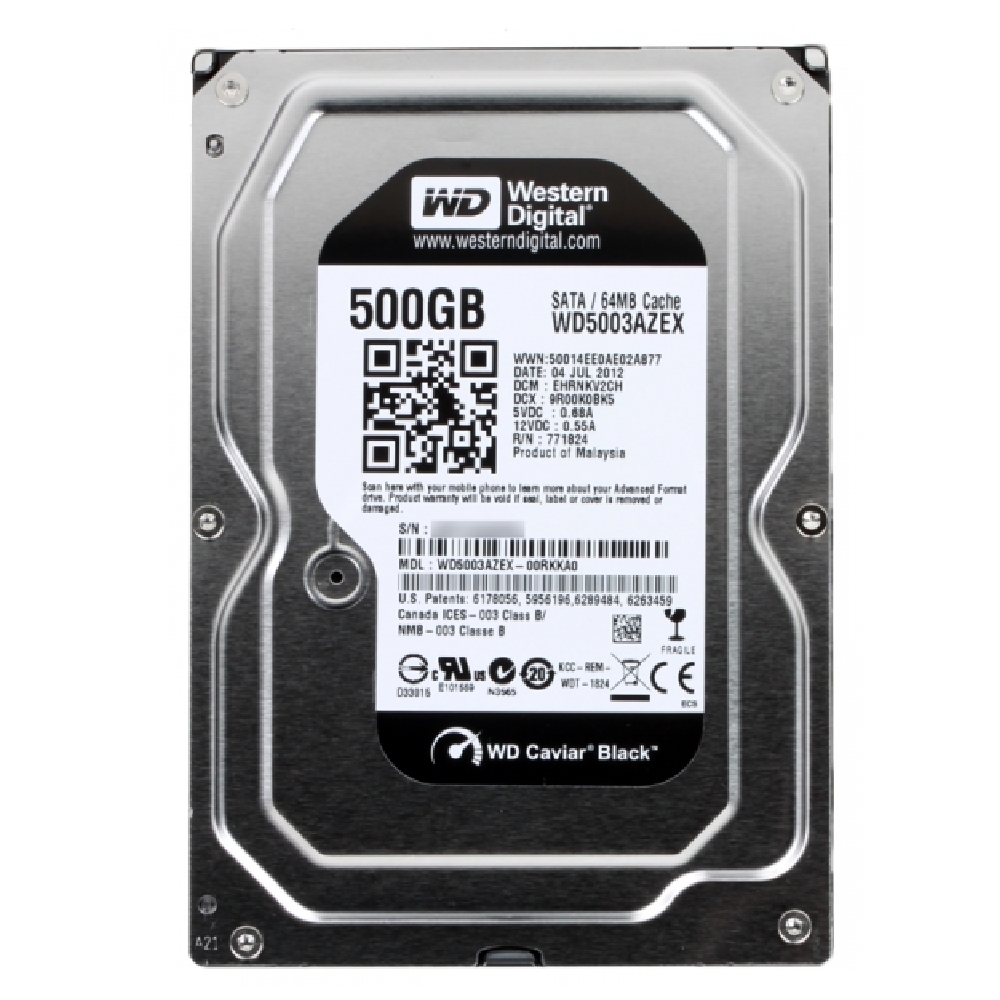 Eladó Már csak volt!!! 500GB 3,5" HDD SATA-600 Desktop Western Digital Black - olcsó, Új Eladó Már csak volt!!! - Miskolc ( Borsod-Abaúj-Zemplén ) fotó