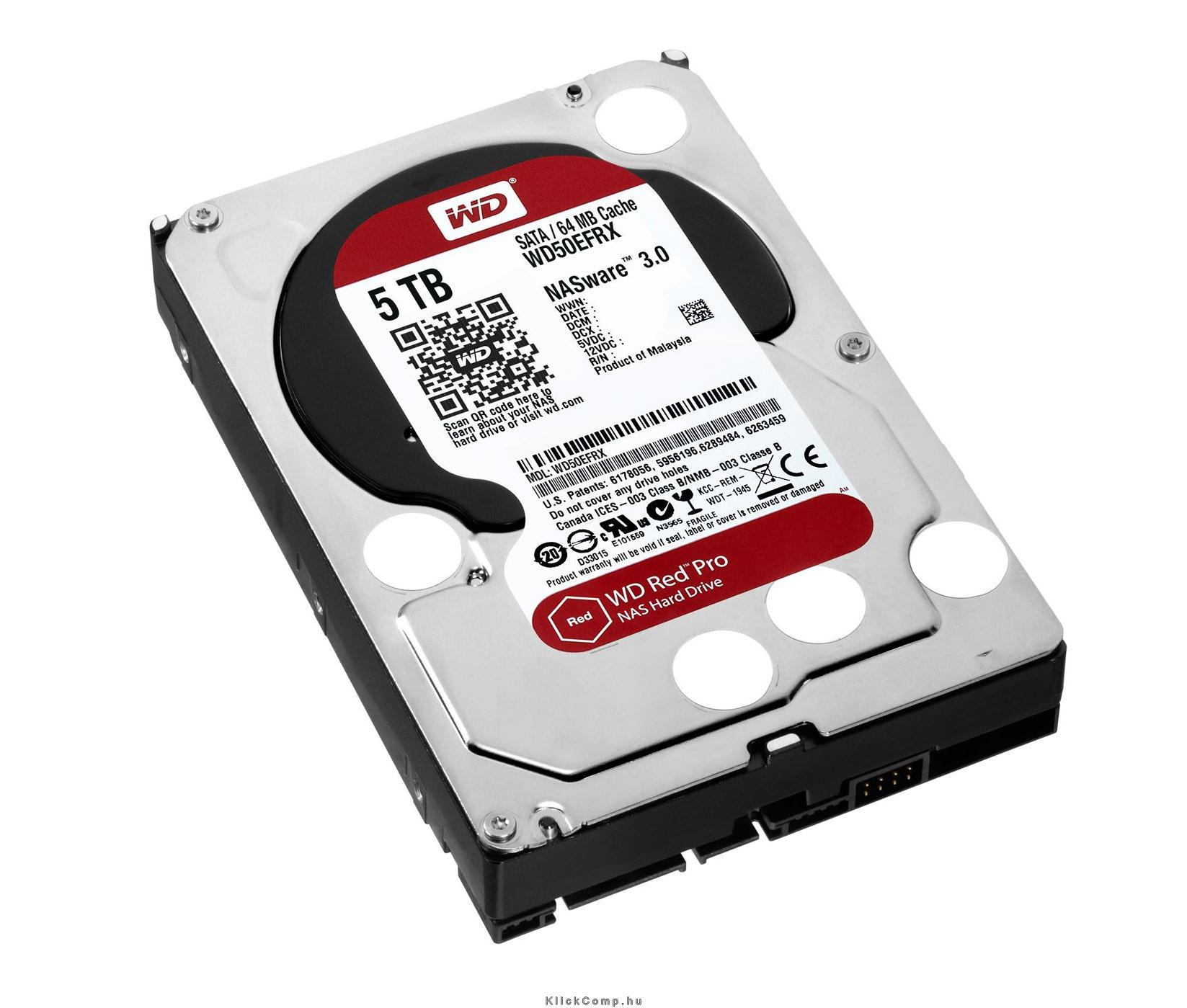 Eladó Már csak volt!!! 5TB 3,5" SATAIII HDD Western Digital RED winchester - olcsó, Új Eladó Már csak volt!!! - Miskolc ( Borsod-Abaúj-Zemplén ) fotó