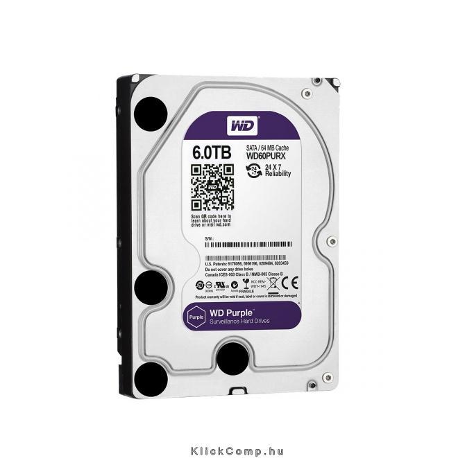 Eladó Már csak volt!!! 6TB 3,5" SATA-600 HDD Desktop Western Digital Purple - olcsó, Új Eladó Már csak volt!!! - Miskolc ( Borsod-Abaúj-Zemplén ) fotó