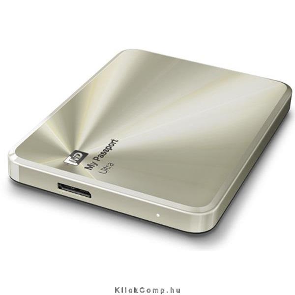 Eladó Már csak volt!!! 2TB Külső HDD 2,5" USB3.0 Western Digital MyPassport Ultra Metal Arany - olcsó, Új Eladó Már csak volt!!! - Miskolc ( Borsod-Abaúj-Zemplén ) fotó