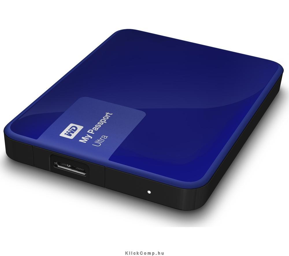 Eladó Már csak volt!!! 1TB Külső HDD 2,5" USB3.0 Kék Western Digital MyPassport Ultra - olcsó, Új Eladó Már csak volt!!! - Miskolc ( Borsod-Abaúj-Zemplén ) fotó