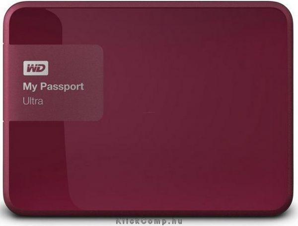 Eladó Már csak volt!!! 1TB Külső HDD 2,5" USB3.0 Piros Western Digital MyPassport Ultra - olcsó, Új Eladó Már csak volt!!! - Miskolc ( Borsod-Abaúj-Zemplén ) fotó
