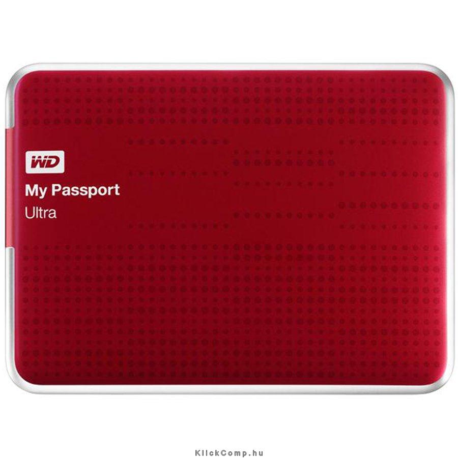 Eladó Már csak volt!!! HDD External WD My Passport Ultra (2.5”, 500GB, USB 3.0) Red - olcsó, Új Eladó Már csak volt!!! - Miskolc ( Borsod-Abaúj-Zemplén ) fotó