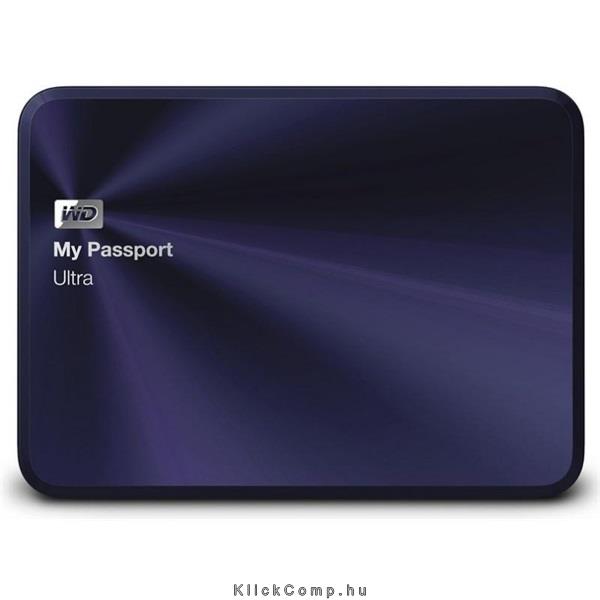 Eladó Már csak volt!!! 1TB Külső HDD 2,5" USB3.0 Western Digital MyPassport Ultra Metal Kék - olcsó, Új Eladó Már csak volt!!! - Miskolc ( Borsod-Abaúj-Zemplén ) fotó