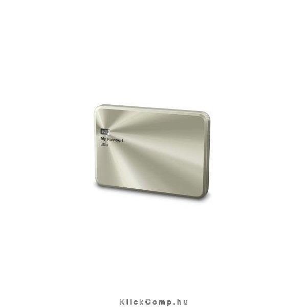 Eladó Már csak volt!!! 1TB Külső HDD 2,5" USB3.0 Western Digital MyPassport Ultra Metal Arany - olcsó, Új Eladó Már csak volt!!! - Miskolc ( Borsod-Abaúj-Zemplén ) fotó