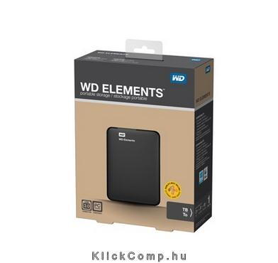 Eladó Már csak volt!!! 1TB külső HDD 2,5" USB3.0 fekete Western Digital Elements winchester - olcsó, Új Eladó Már csak volt!!! - Miskolc ( Borsod-Abaúj-Zemplén ) fotó