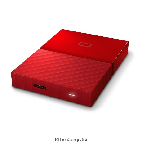 Eladó Már csak volt!!! 2TB külső HDD 2,5" Western Digital My Passport piros - olcsó, Új Eladó Már csak volt!!! - Miskolc ( Borsod-Abaúj-Zemplén ) fotó