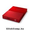 Eladó Már csak volt!!! 4TB külső HDD 2,5" Western Digital My Passport piros - olcsó, Új Eladó Már csak volt!!! - Miskolc ( Borsod-Abaúj-Zemplén ) fotó 1