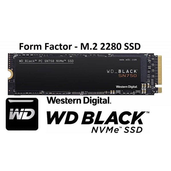 Eladó Már csak volt!!! 500GB SSD M.2 2280 SN750 NVMe Western Digital Black - olcsó, Új Eladó Már csak volt!!! - Miskolc ( Borsod-Abaúj-Zemplén ) fotó