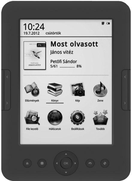 Eladó Már csak volt!!! WayteQ CoLibri xBook-60w ebook olvasó. 6" Eink PEARL! 4GB Wifi ! 300Plus könyv f - olcsó, Új Eladó Már csak volt!!! - Miskolc ( Borsod-Abaúj-Zemplén ) fotó