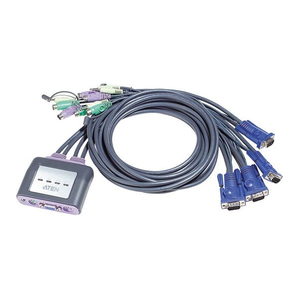 Eladó Már csak volt!!! ATEN KVM Switch 4PC PS 2 VGA PlusAudio CS64AA - olcsó, Új Eladó Már csak volt!!! - Miskolc ( Borsod-Abaúj-Zemplén ) fotó