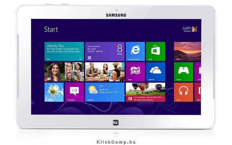 Eladó Már csak volt!!! Samsung 11,6" XE500T1C-K01HU Fehér TAB (LEDHD, Atom Z2760, 2GB, 64GB SSD, WIN8 6 - olcsó, Új Eladó Már csak volt!!! - Miskolc ( Borsod-Abaúj-Zemplén ) fotó