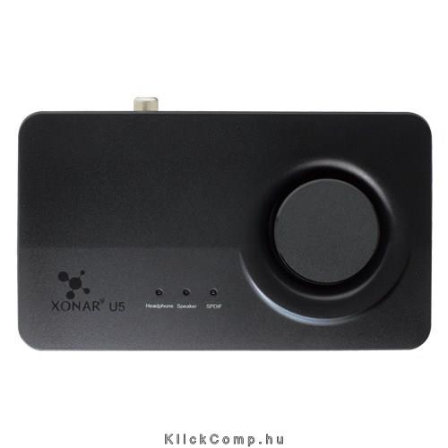 Eladó Már csak volt!!! Hangkártya 5.1 USB ASUS Xonar U5 - olcsó, Új Eladó Már csak volt!!! - Miskolc ( Borsod-Abaúj-Zemplén ) fotó