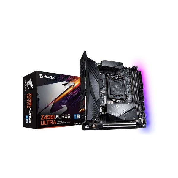 Eladó Már csak volt!!! Alaplap Z490 s1200 Gigabyte Z490I AORUS ULTRA - olcsó, Új Eladó Már csak volt!!! - Miskolc ( Borsod-Abaúj-Zemplén ) fotó