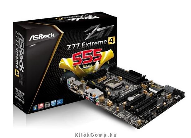 Eladó Már csak volt!!! ASRock Z77 EXTREME4 Intel LGA1155 ATX alaplap - olcsó, Új Eladó Már csak volt!!! - Miskolc ( Borsod-Abaúj-Zemplén ) fotó