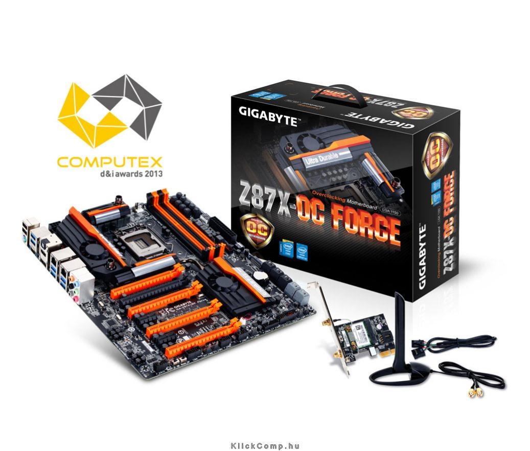 Eladó Már csak volt!!! Z87X-OC Force Intel Z87 LGA1150 E-ATX alaplap - olcsó, Új Eladó Már csak volt!!! - Miskolc ( Borsod-Abaúj-Zemplén ) fotó